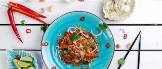 Middagstips: Pad Thai med rostade cashewnötter och koriander