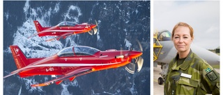 Har du sett röda flygplan över Västervik? Det har sin förklaring