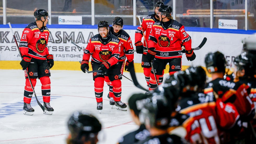 Einar Emanuelsson gjorde det enda målet i Kalix.
