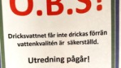 Industrivatten leddes in i dricksvattnet