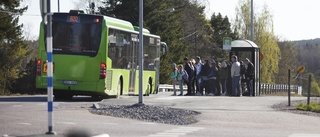 Stående passagerare i bussen – även på E 20 i hög hastighet