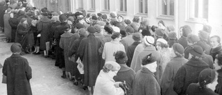 1956: Utförsäljning fick folk att köa