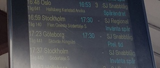 Stora störningar i tågtrafiken förbi Katrineholm