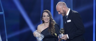 Kosovare Asllani och Andreas Granqvist prisades på Fotbollsgalan i Globen