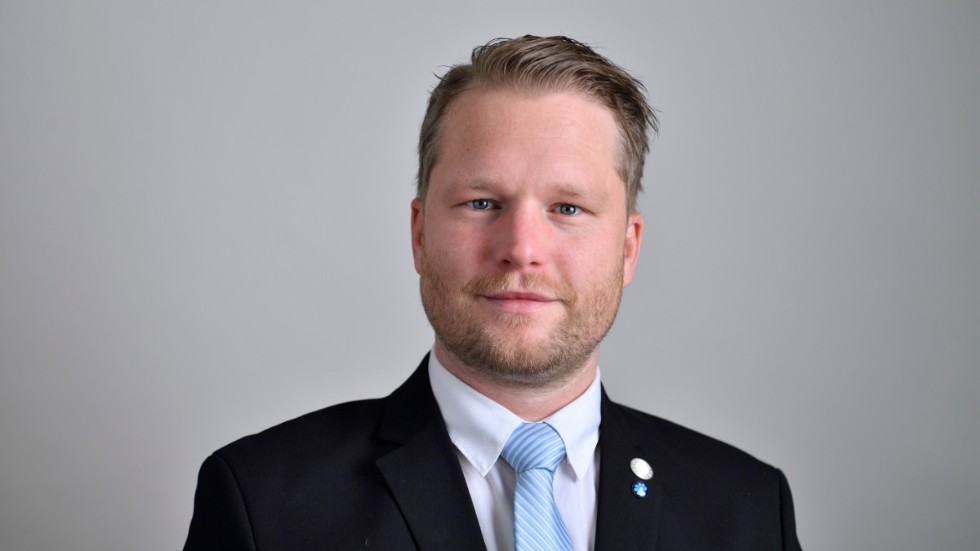 Alexander Christiansson är talesperson för SD i kulturpolitiiken i riksdagen. 