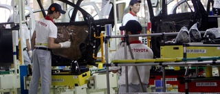 Toyota minskar vinsten