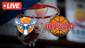 Uppsala Basket jagade poäng i Östersund – se reprisen här