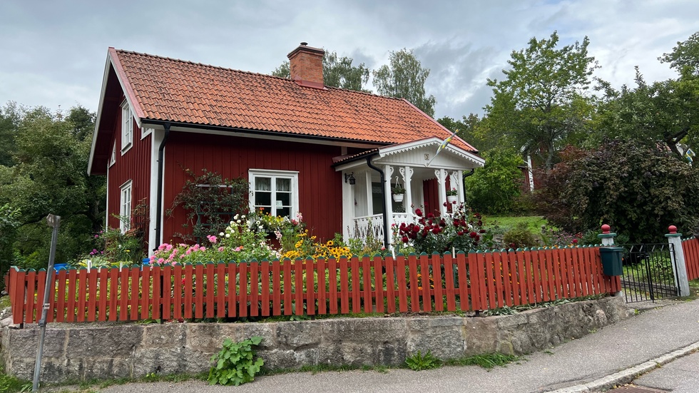 Huset byggdes omkring 1870 och är ett av Kisas äldsta.