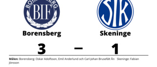 Borensberg vann klart mot Skeninge på Bergvallen