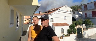 Efter Nyköpingsfamiljens branddrama på ön: "Ingen panik längre"