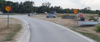 Felaktigt om hastighet på södra Gotland