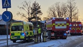 Barn påkört av snöskottande traktor i Norrköping