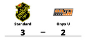 Onyx U besegrade på bortaplan av Standard