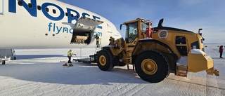 Rekordstort plan har landat i Antarktis