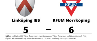 Förlust för Linköping IBS hemma mot KFUM Norrköping