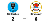Fortsatt tungt för Stil Hockey - förlust mot Kiruna AIF
