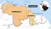 Venezuela vill ha två tredjedelar av grannlandet