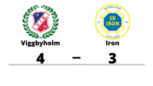 Viggbyholm för tuffa för Iron - förlust med 3-4