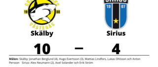 Sirius förlorade mot Skälby - släppte in fem mål i tredje perioden