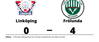 Linköping föll mot Frölunda med 0-4