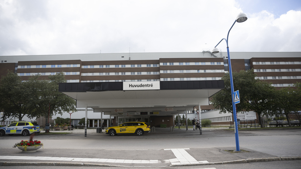 Sjukhuset i Sundsvall går upp i stabsläge. Arkivbild.