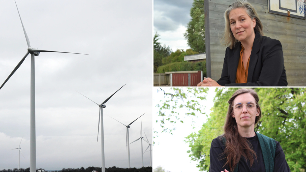 Miljöpartisterna Therese Görling och Sabina Andersen skriver att alla som känner sig berörda av den planerade vindkraften i Kinda kommun ska få komma till tals. "Kinda kan inte stå utanför de förändringar som pågår. Vi måste bidra. Även om det innebär förändringar på hemmaplan."