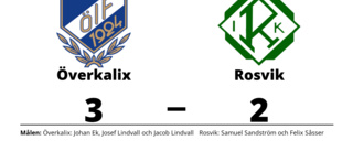 Överkalix vann uddamålsseger mot Rosvik