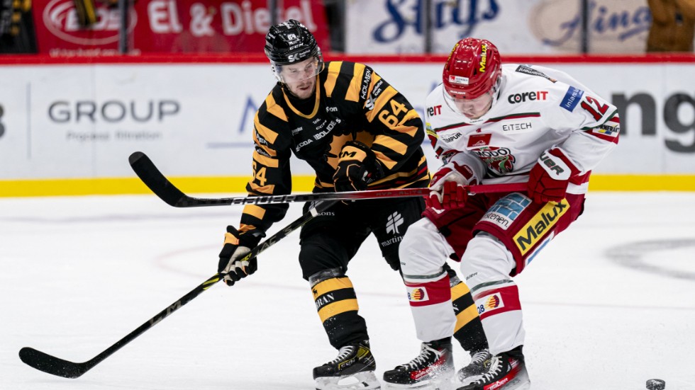 Jonathan Pudas and AIK faced, among others, Skellefteå native Adam Pettersson playing for Modo.