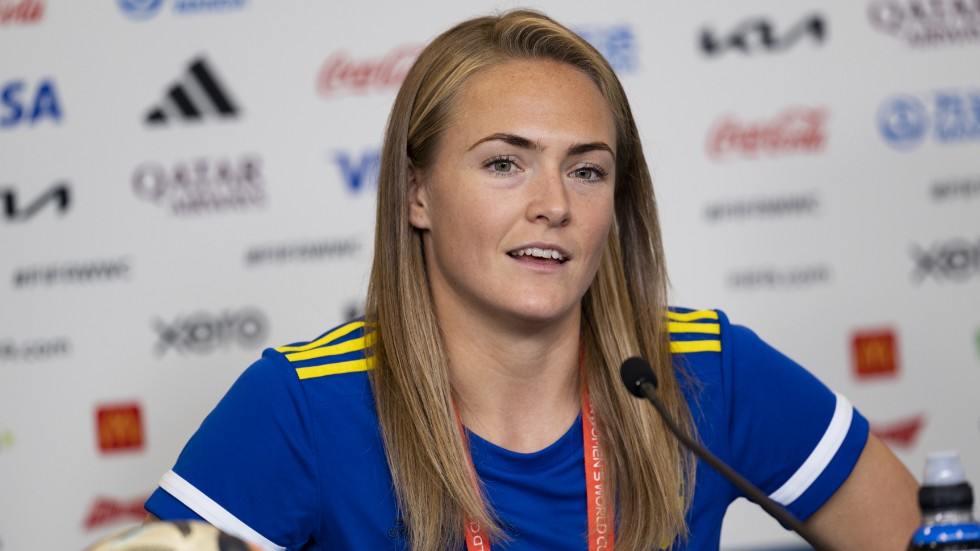 Sveriges mittback Magdalena Eriksson känner en hunger.