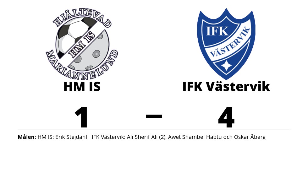 HM IS förlorade mot IFK Västervik