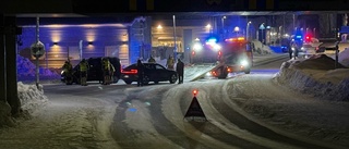 Trafikolycka i Luleå – två personbilar