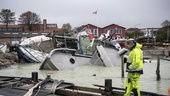 Danmark: Värsta stormfloden sedan 1904