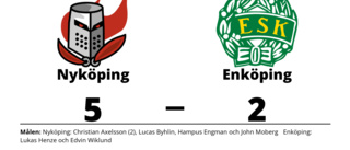 Lukas Henze och Edvin Wiklund målskyttar när Enköping förlorade
