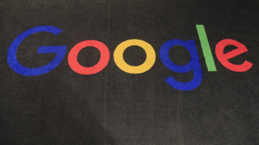 Googles logotyp. Arkivbild.
