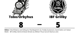 IBF Grillby föll mot Tobo/Örbyhus på bortaplan
