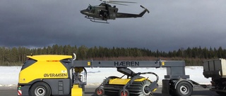 Sopmaskiner beställda för svenska flygvapnet