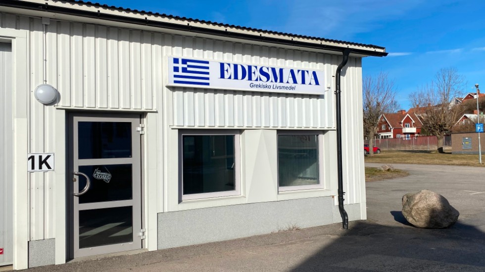 Efter bara sex månader tvingas den grekiska butiken Edesmata i Vimmerby slå igen.
