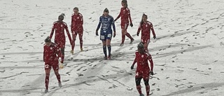 Snösmocka och avbruten match när Piteå vann mot AIK