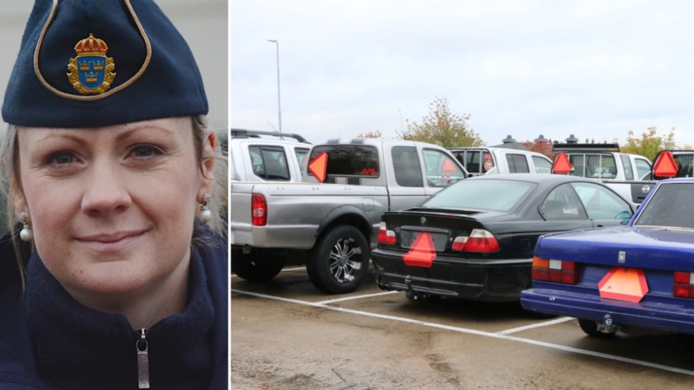 Gabriella Bodger, gruppchef vid polisen i Vimmerby och Hultsfred välkomnar förslagen om skärpta krav både på förarna av A-traktorer och på fordonen.