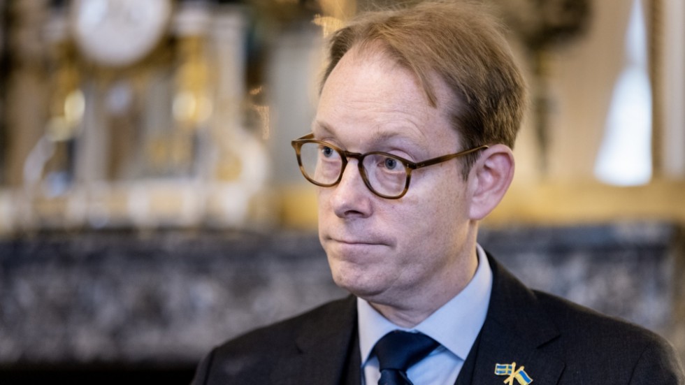 S vill att utrikesminister Tobias Billström kommer till utrikesutskottet. Arkivbild.