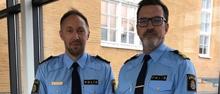 Polischeferna byter jobb med varandra 