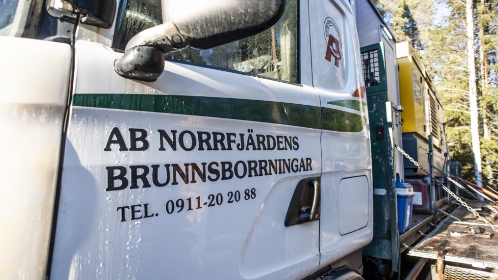 Norrfjärdens brunnsborrning startades redan på 40-talet och har sedan dess byggt upp ett gott rykte i branschen. "Kunderna hittar numera till oss och det underlättar såklart mycket", säger ägaren Mikael Lindgren.