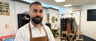 George, 37, driver skönhetssalong för män – fick ärva verktyg av Eskilstunas första barberare: "Det behövs känsla"