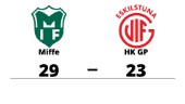HK GP föll borta mot Miffe