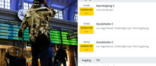 Tågen rullar igen – omfattande tågstopp drabbade resenärer i Sörmland ✓Linda från Nyköping en av alla som satt fast