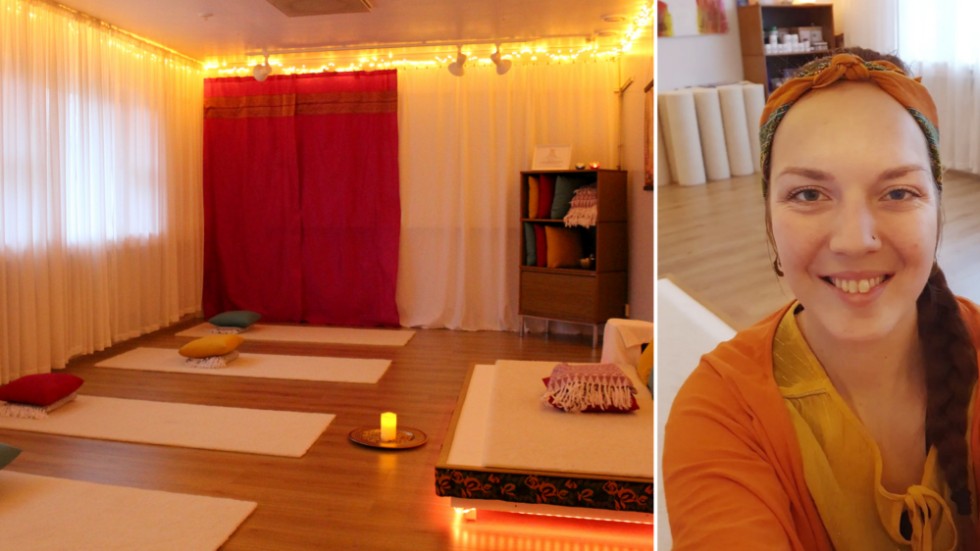 Jennelie Gränshagen erbjuder yoga, utbildning i ayurveda, massage och hälsovägledning från sin studio i Storebro. "Jag är sådan som person. Jag gillar omvårdnad, att ta hand om människor och möta människor i alla sammanhang. Och jag brinner passionerat för ayurveda och yoga", berättar hon.