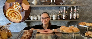 Julia, 20, bakar Nyköpings officiella kungabakelse