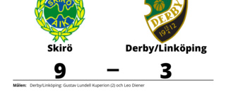 Gustav Lundell Kuperion och Leo Diener målskyttar när Derby/Linköping förlorade