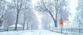 SMHI varnar för snö och trafikproblem på nyårsdagen