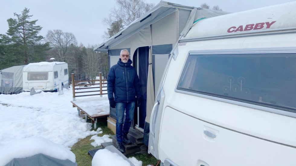 Mats Romlin vill ha besked om vad som ska hända med campingen vid Sörsjön.